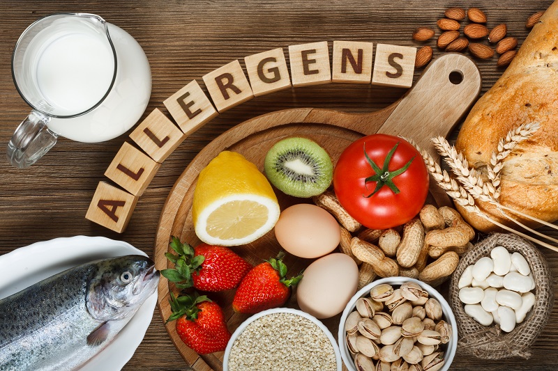 causes of food allergy common food allergens
